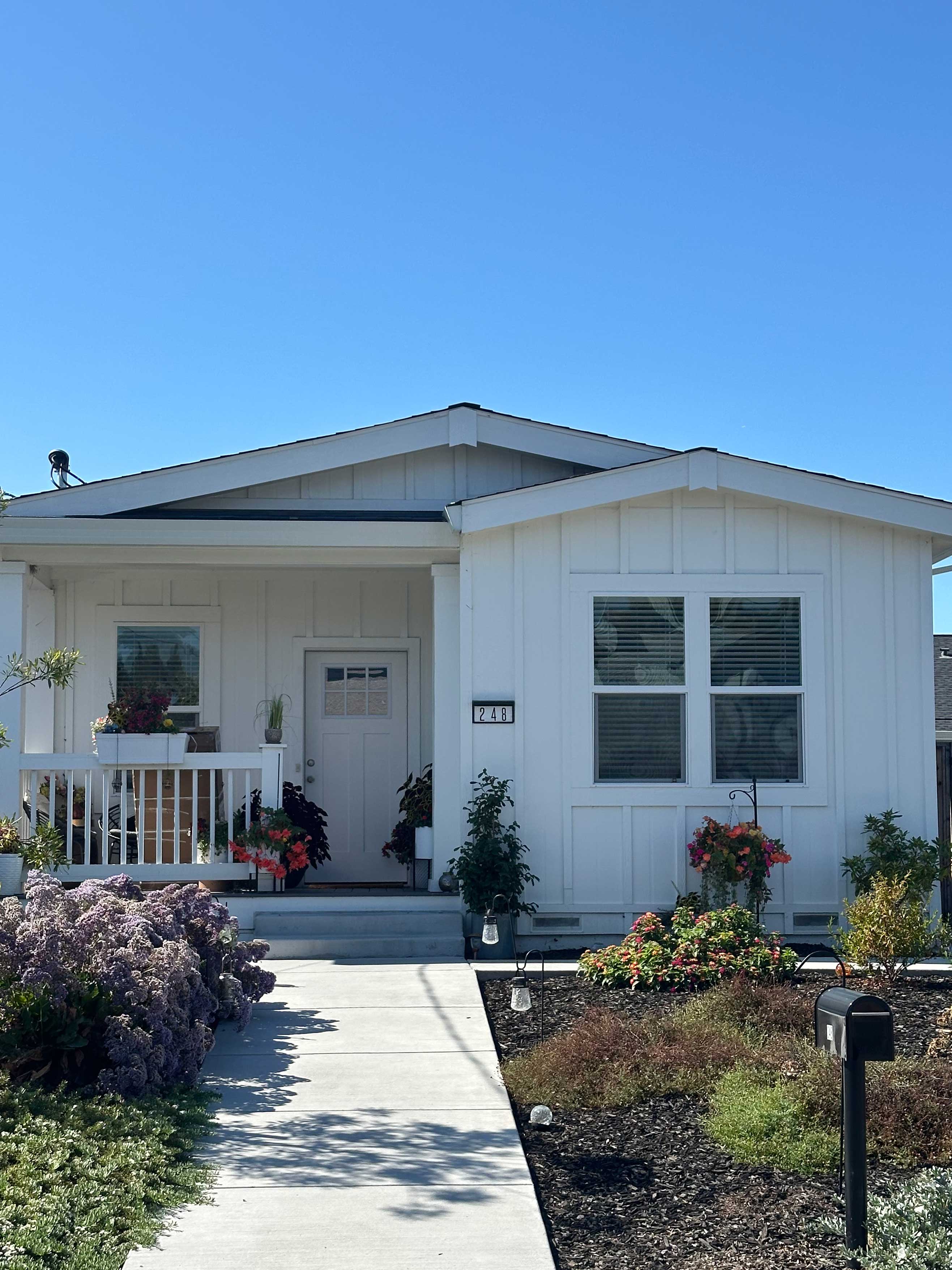 The sonoma exterior home features