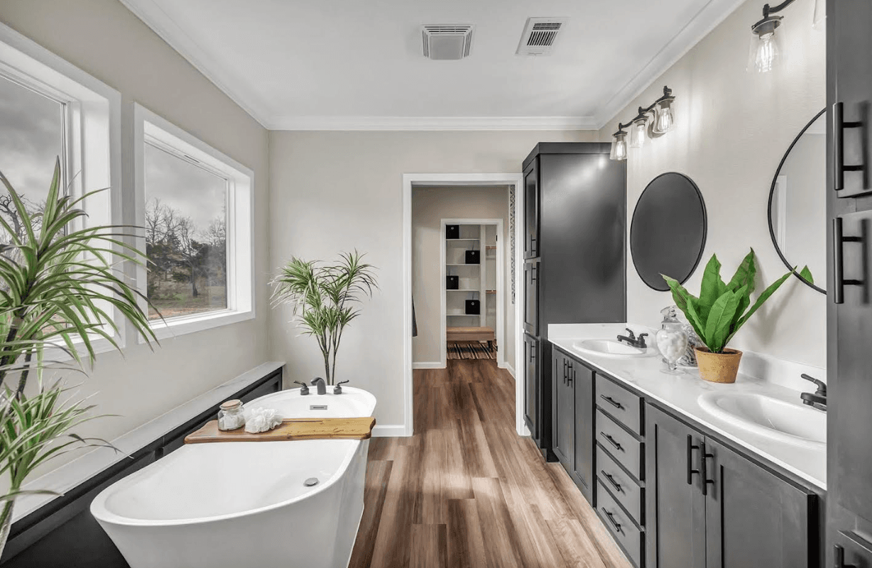 The carlsbad bathroom home features
