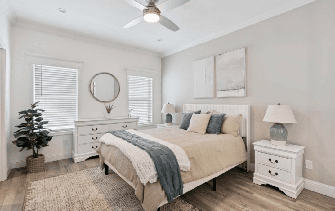 The sonoma bedroom home features