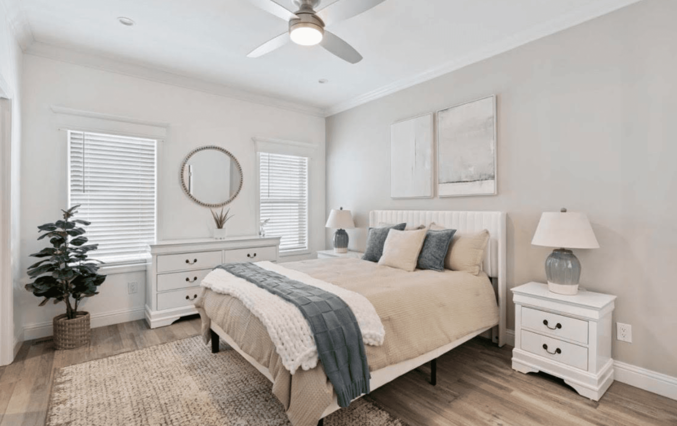 The sonoma bedroom home features
