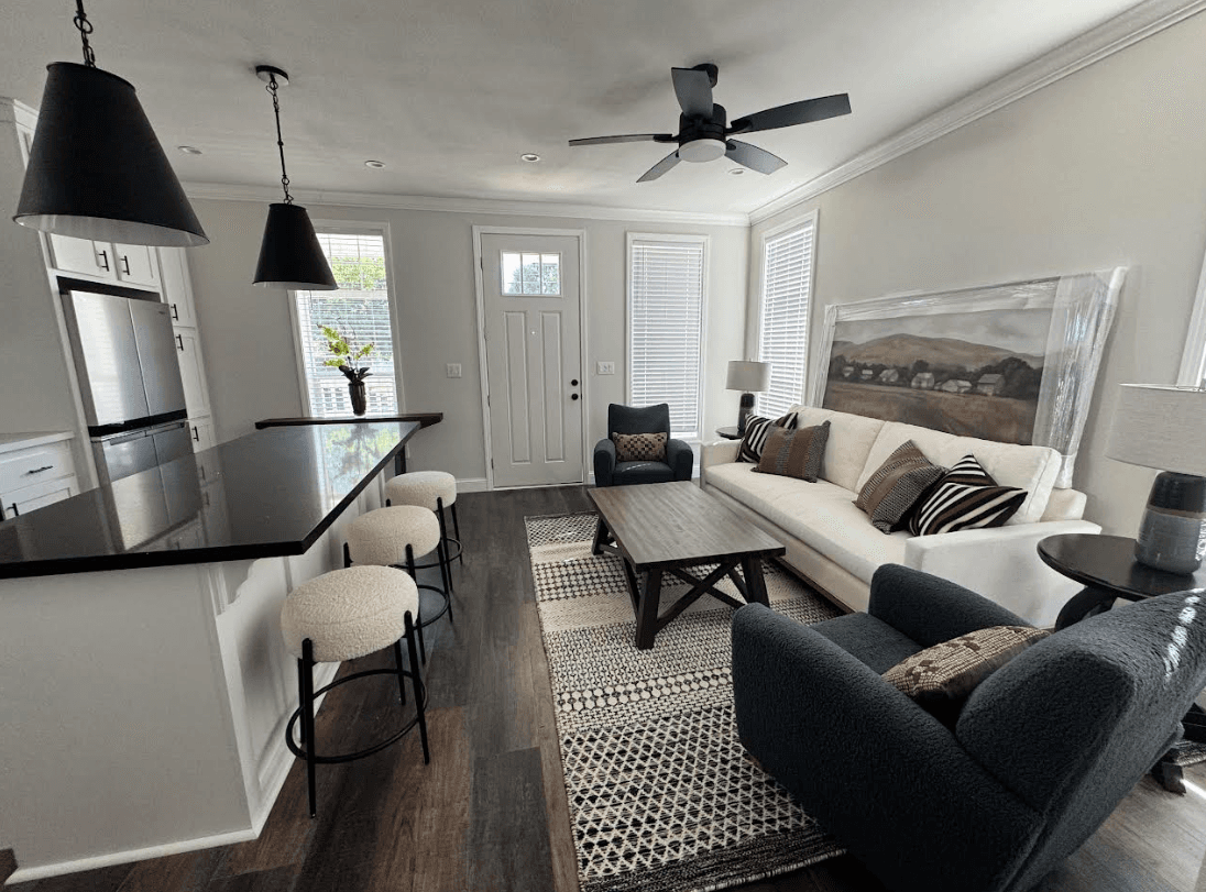 The newport 1.15 interior home features