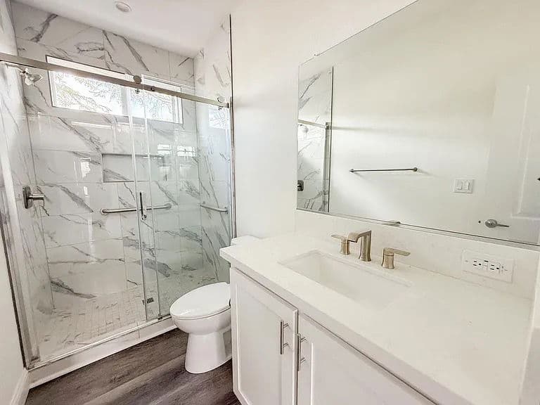 The malibu bathroom home features