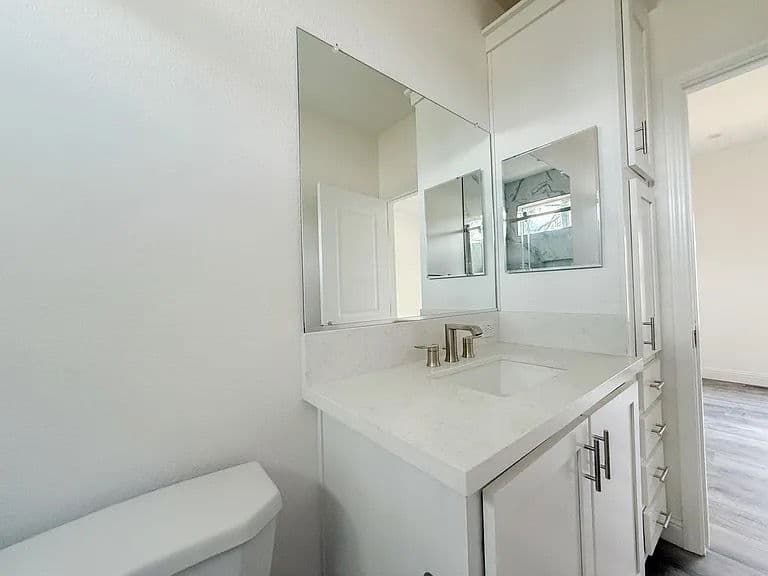 The malibu bathroom home features