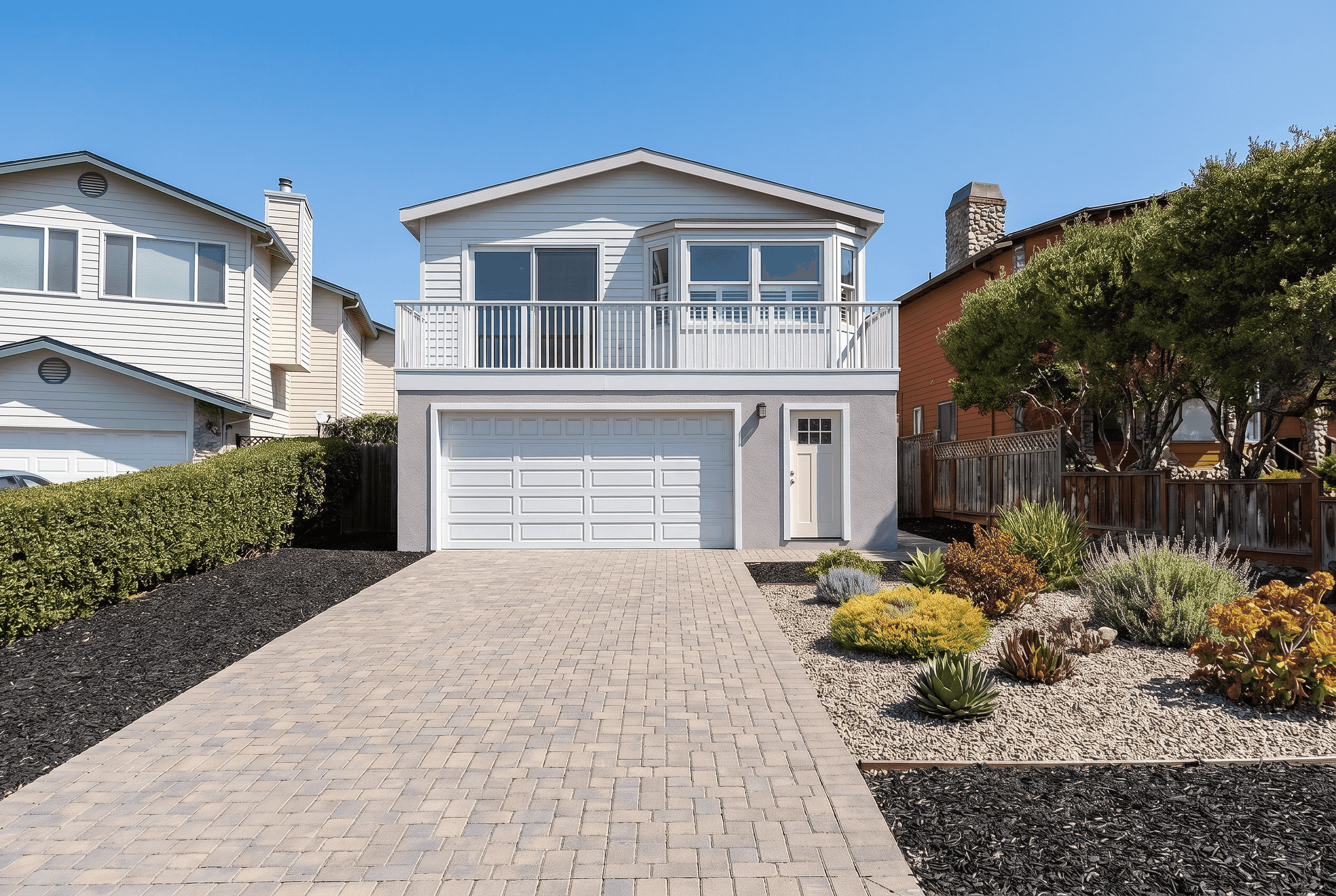 Cabrillo exterior, hero, and elevation home features