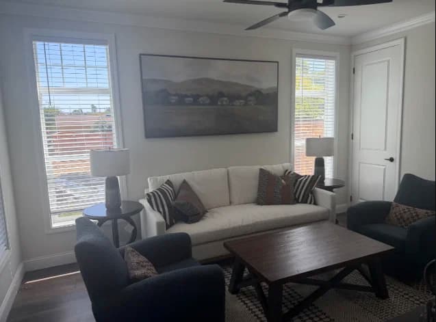 The healdsburg  home features