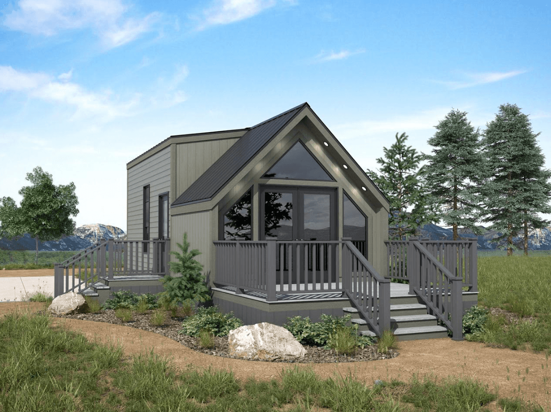 Tahoe hero, elevation, and exterior home features