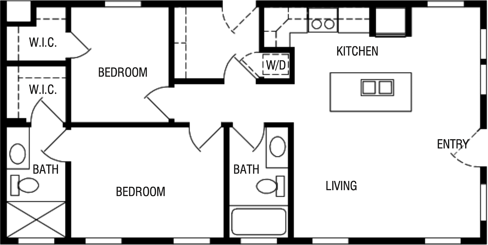 The danville floor plan home features