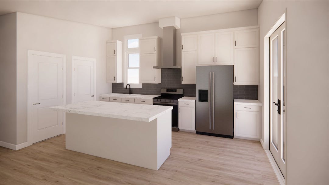 The newport 1.15 kitchen home features