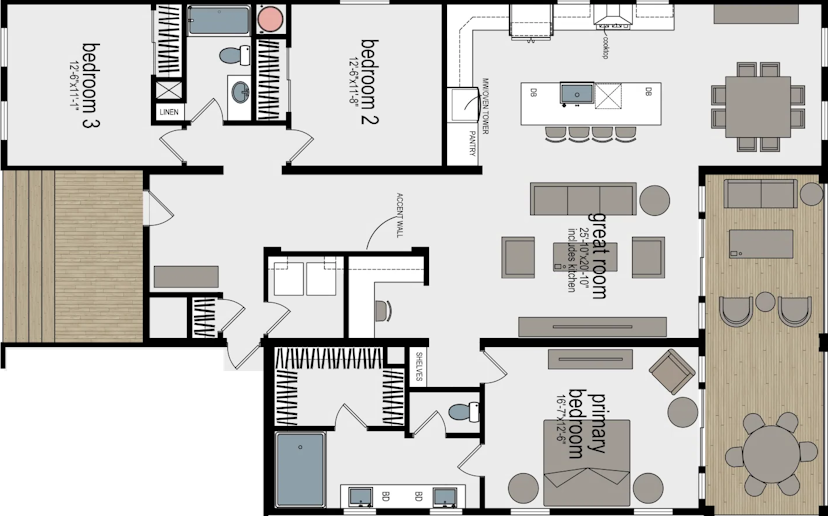 Mammoth park floor plan cropped home features