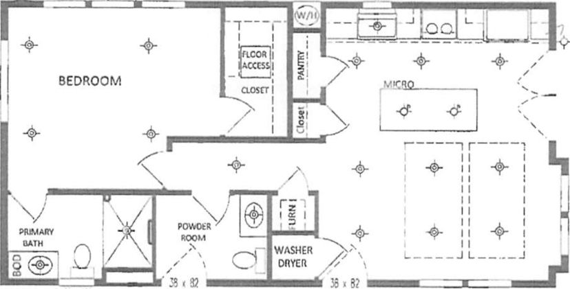 The newport 1.15 floor plan home features